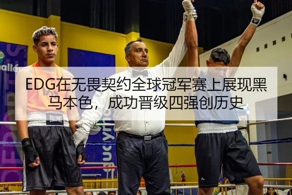 EDG在无畏契约全球冠军赛上展现黑马本色，成功晋级四强创历史